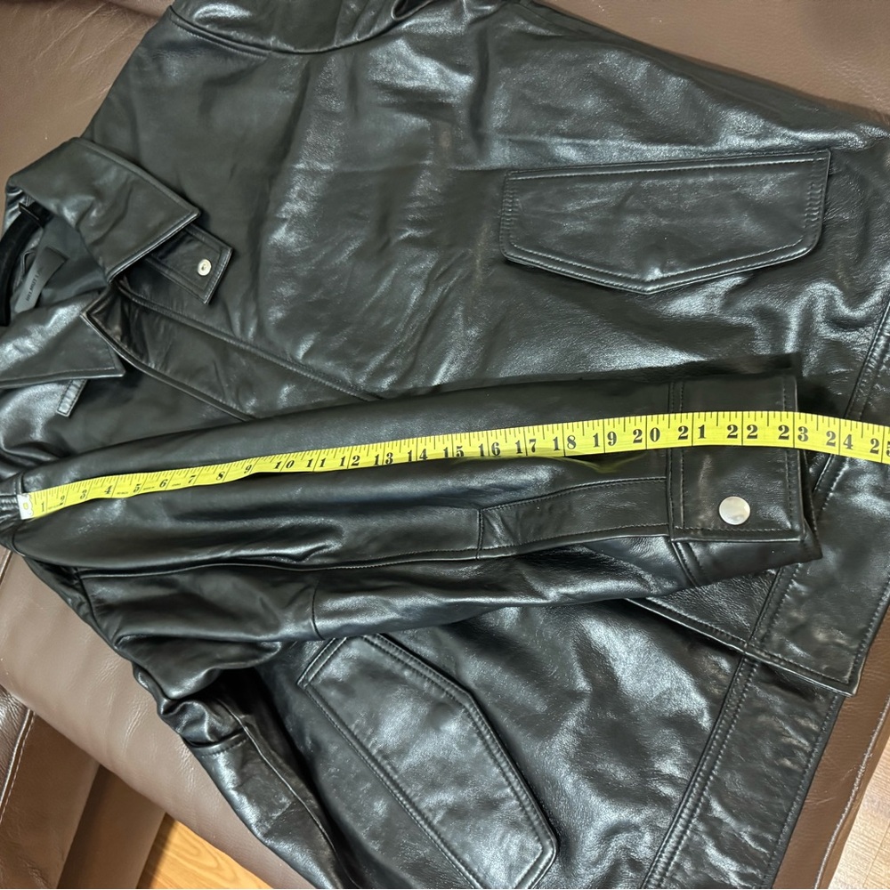 Helmut Lang Black Leather Jacket - Picture 11 of 11
